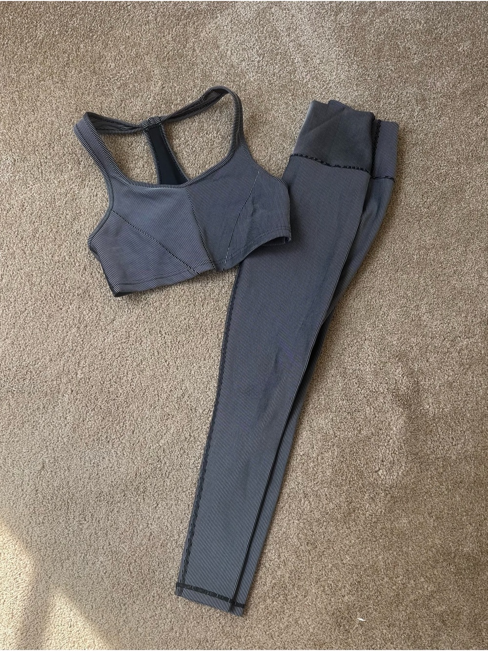Matching Set! Spiritual Gangster Sports Bra (M) & Leggings (S)